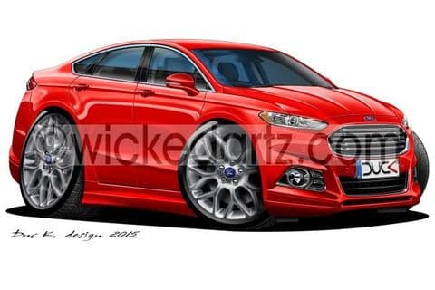 Ford Mondeo MK5 2014+ Red DK (Items from £9.50)