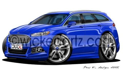 Ford Mondeo MK5 Estate 2014+ Blue DK (Items from £9.50)