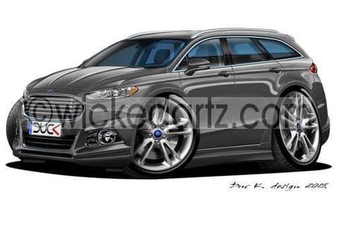 Ford Mondeo MK5 Estate 2014+ Grey DK (Items from £9.50)