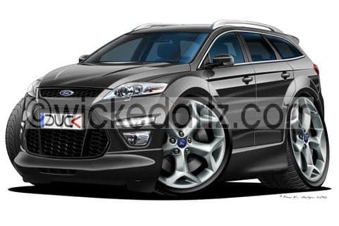 Ford Mondeo Titanium X Sport Estate Black DK (Items from £9.50)