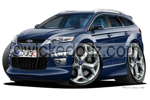 Ford Mondeo Titanium X Sport Estate Blue DK (Items from £9.50)