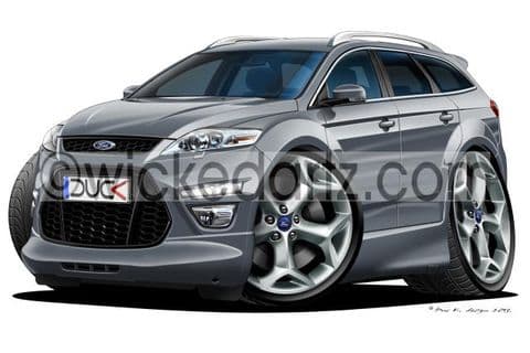 Ford Mondeo Titanium X Sport Estate Grey DK (Items from £9.50)