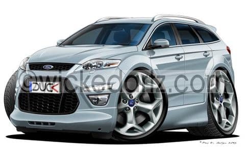 Ford Mondeo Titanium X Sport Estate Silver DK (Items from £9.50)