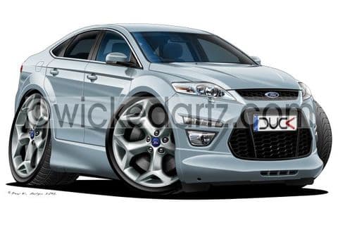Ford Mondeo Titanium X Sport Silver DK (Items from £9.50)