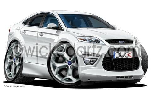 Ford Mondeo Titanium X Sport White DK (Items from £9.50)