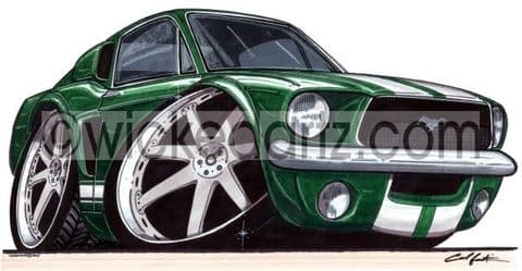 Ford Mustang 'Bullit' Green  (Items from £9.50)