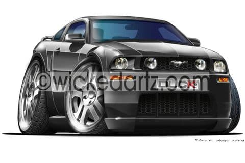 Ford Mustang GT500 Cobra Black DK (Items from £9.50)