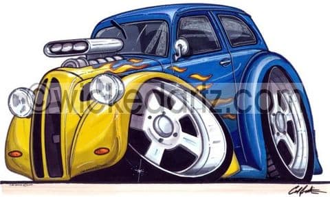 Ford Popular Supercharger Blue (Items from £9.50)