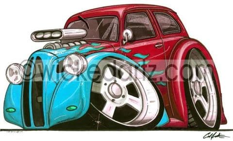 Ford Popular Supercharger Red (Items from £9.50)