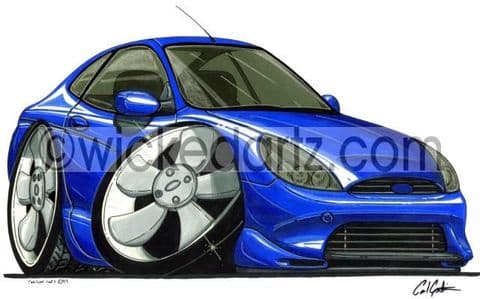 Ford Puma Blue  (Items from £9.50)