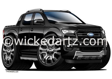 Ford Ranger Pick Up 2020+ Black (Items from £9.50)