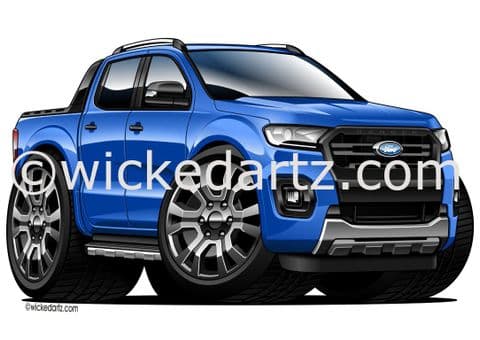 Ford Ranger Pick Up 2020+ Blue (Items from £9.50)