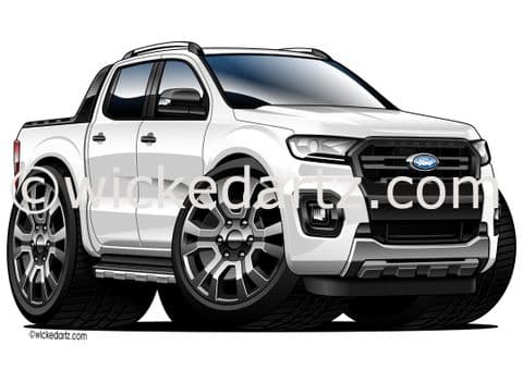 Ford Ranger Pick Up 2020+ White (Items from £9.50)
