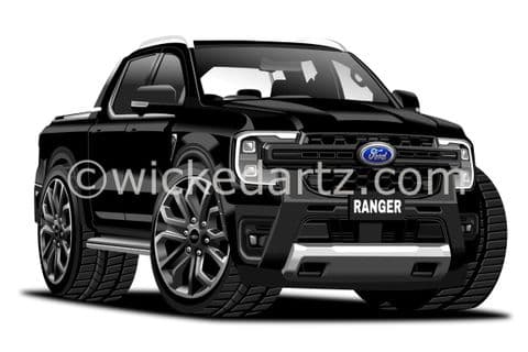Ford Ranger Pick Up 2022+ Black (Items from £9.50)