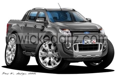 Ford Ranger (T6) Pick Up 2012+ Grey DK (Items from £9.50)