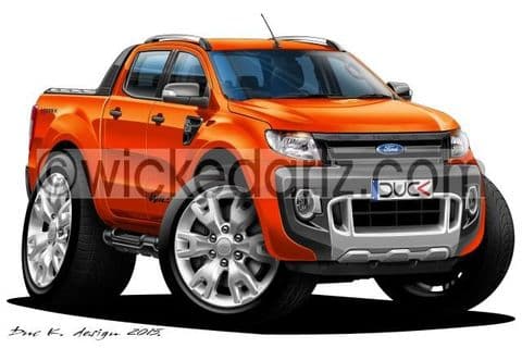 Ford Ranger (T6) Pick Up 2012+ Orange DK (Items from £9.50)