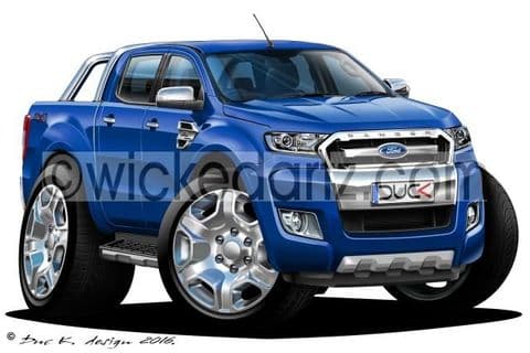 Ford Ranger (T6) XLT Pick Up 2016+ Blue DK (Items from £9.50)