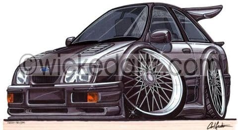Ford RS500 Cosworth Black  (Items from £9.50)