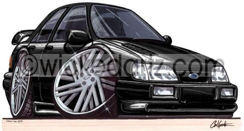 Ford Sapphire Cosworth Black  (Items from £9.50)