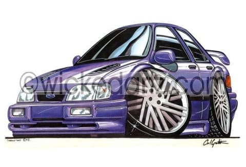 Ford Sapphire Cosworth Blue  (Items from £9.50)