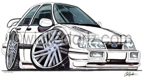 Ford Sapphire Cosworth White  (Items from £9.50)