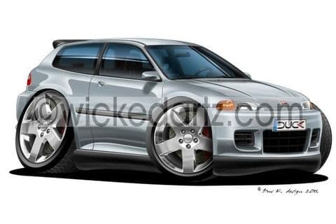 Honda Civic Coupe 1996+ Silver DK (Items from £9.50)