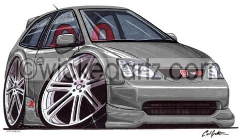 Honda Civic Type R 2002+ Grey (Items from £9.50)