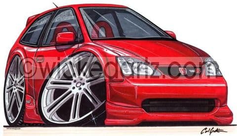 Honda Civic Type R 2002+ Red (Items from £9.50)