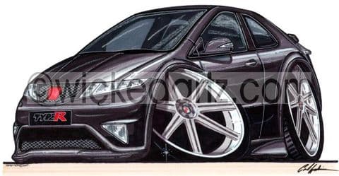 Honda Civic Type R 2007+ Black (Items from £9.50)