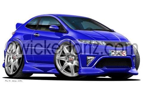 Honda Civic Type R 2007+ Blue DK (Items from £9.50)