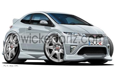 Honda Civic Type R 2007+ Silver DK (Items from £9.50)