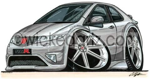 Honda Civic Type R 2007+ Silver (Items from £9.50)