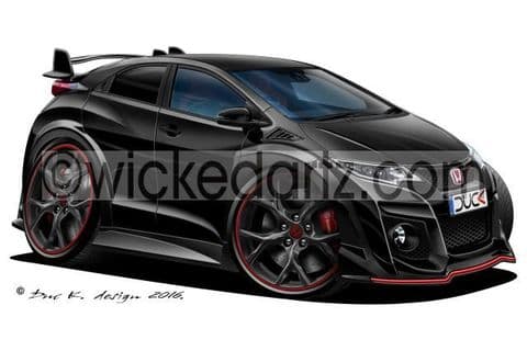 Honda Civic Type R 2015+ Black DK (Items from £9.50)