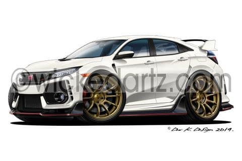 Honda Civic Type R 2017+ White DK (Items from £9.50)