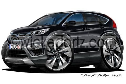 Honda CR-V SUV 2015+ Black DK (Items from £9.50)