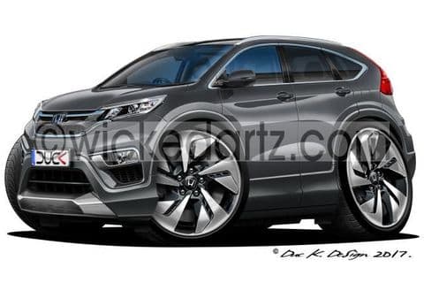 Honda CR-V SUV 2015+ Grey DK (Items from £9.50)