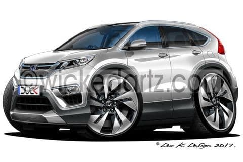 Honda CR-V SUV 2015+ White DK (Items from £9.50)