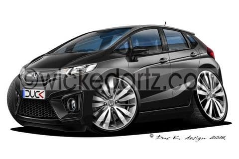 Honda Jazz MK3 2015+ Black DK (Items from £9.50)