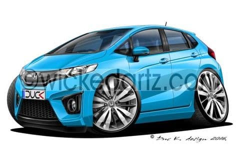 Honda Jazz MK3 2015+ Blue DK (Items from £9.50)