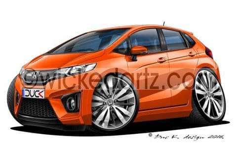 Honda Jazz MK3 2015+ Orange DK (Items from £9.50)
