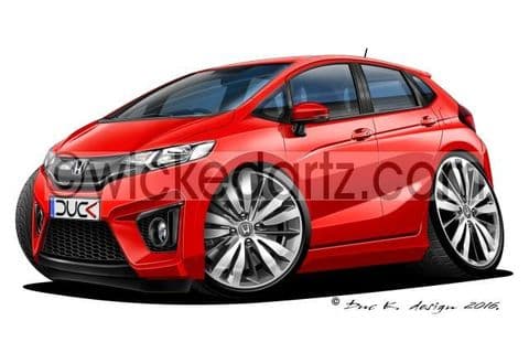 Honda Jazz MK3 2015+ Red DK (Items from £9.50)
