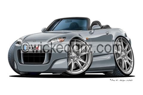 Honda S2000 Dark Silver DK (Items from £9.50)