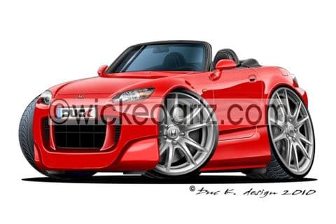 Honda S2000 Red DK (Items from £9.50)