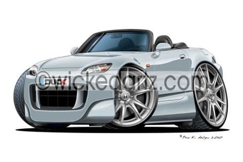 Honda S2000 Silver DK (Items from £9.50)