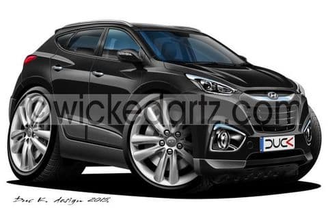 Hyundai ix35 SUV Black DK (Items from £9.50)