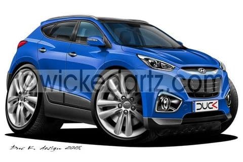 Hyundai ix35 SUV Blue DK (Items from £9.50)