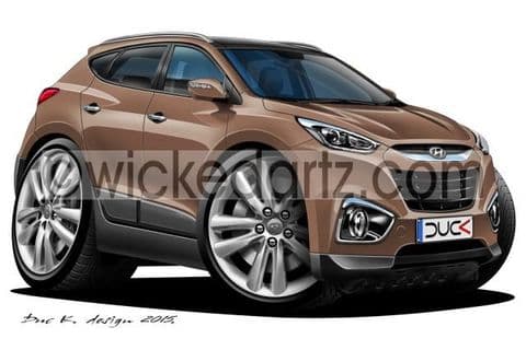 Hyundai ix35 SUV Brown DK (Items from £9.50)