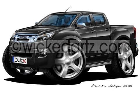 Isuzu D-Max Pick Up Black DK (Items from £9.50)