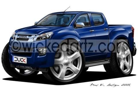 Isuzu D-Max Pick Up Blue DK (Items from £9.50)