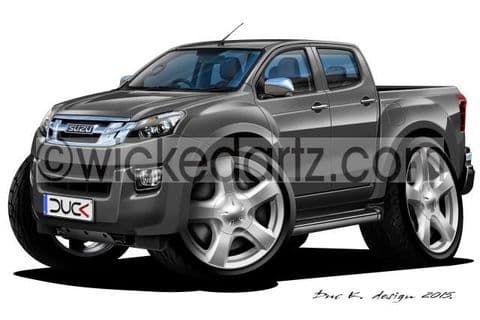 Isuzu D-Max Pick Up Grey DK (Items from £9.50)